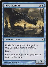 Spire Monitor - New Phyrexia (NPH) #46 - Common Magic: The Gathering Trading Card