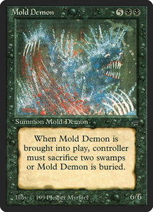 Mold Demon - Legends (LEG) #null - Rare Magic: The Gathering Trading Card