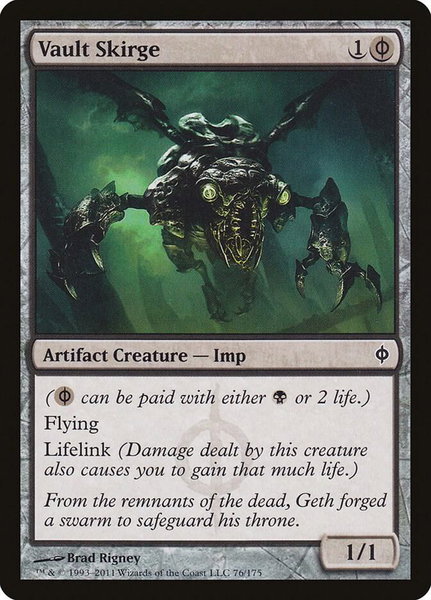 Vault Skirge - New Phyrexia Magic: The Gathering trading card