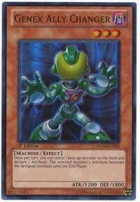 Genex Ally Changer - Hidden Arsenal 4 (HA04) #HA04-EN003 - Super Rare YuGiOh Trading Card