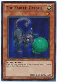 The Fabled Catsith - Hidden Arsenal 4 (HA04) #HA04-EN007 - Super Rare YuGiOh Trading Card