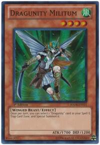 Dragunity Militum - Hidden Arsenal 4 YuGiOh trading card
