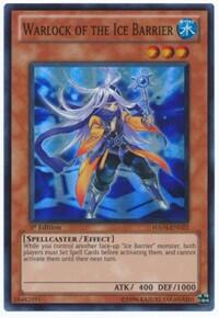 Warlock of the Ice Barrier - Hidden Arsenal 4 (HA04) #HA04-EN023 - Super Rare YuGiOh Trading Card