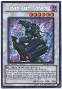 Genex Ally Triarm - Hidden Arsenal 4 (HA04) #HA04-EN026 - Secret Rare YuGiOh Trading Card