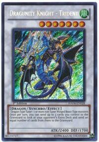 Dragunity Knight - Trident - Hidden Arsenal 4 (HA04) #HA04-EN028 - Secret Rare YuGiOh Trading Card