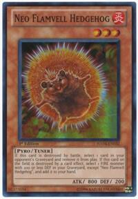 Neo Flamvell Hedgehog - Hidden Arsenal 4 (HA04) #HA04-EN032 - Super Rare YuGiOh Trading Card