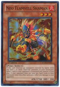 Neo Flamvell Shaman - Hidden Arsenal 4 (HA04) #HA04-EN033 - Super Rare YuGiOh Trading Card