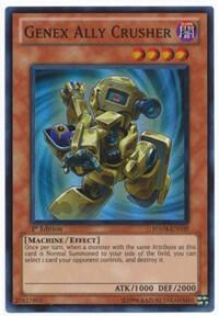 Genex Ally Crusher - Hidden Arsenal 4 YuGiOh trading card