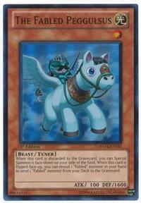 The Fabled Peggulsus - Hidden Arsenal 4 (HA04) #HA04-EN041 - Super Rare YuGiOh Trading Card