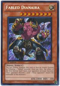 Fabled Dianaira - Hidden Arsenal 4 YuGiOh trading card