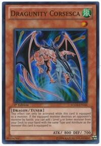 Dragunity Corsesca - Hidden Arsenal 4 (HA04) #HA04-EN044 - Super Rare YuGiOh Trading Card