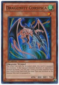 Dragunity Corsesca - Hidden Arsenal 4 YuGiOh trading card