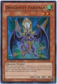 Dragunity Partisan - Hidden Arsenal 4 (HA04) #HA04-EN045 - Super Rare YuGiOh Trading Card