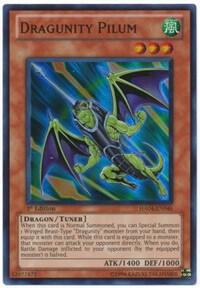 Dragunity Pilum - Hidden Arsenal 4 YuGiOh trading card