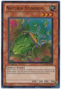 Naturia Stinkbug - Hidden Arsenal 4 (HA04) #HA04-EN048 - Super Rare YuGiOh Trading Card