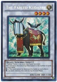 The Fabled Kudabbi - Hidden Arsenal 4 (HA04) #HA04-EN058 - Secret Rare YuGiOh Trading Card
