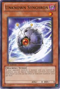 Unknown Synchron - Extreme Victory YuGiOh trading card