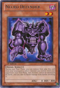 Necro Defender - Extreme Victory (EXVC) #EXVC-EN004 - Rare YuGiOh Trading Card