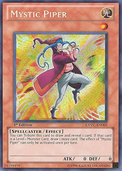 Mystic Piper - Extreme Victory YuGiOh trading card