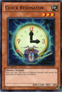 Clock Resonator - Extreme Victory (EXVC) #EXVC-EN007 - Common / Short Print YuGiOh Trading Card
