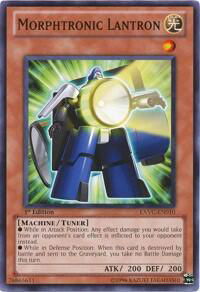Morphtronic Lantron - Extreme Victory (EXVC) #EXVC-EN010 - Common / Short Print YuGiOh Trading Card