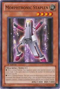 Morphtronic Staplen - Extreme Victory (EXVC) #EXVC-EN011 - Common / Short Print YuGiOh Trading Card
