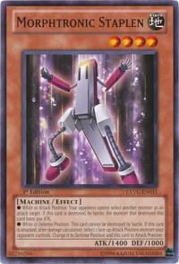 Morphtronic Staplen - Extreme Victory YuGiOh trading card