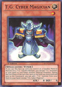 T.G. Cyber Magician - Extreme Victory (EXVC) #EXVC-EN016 - Super Rare YuGiOh Trading Card