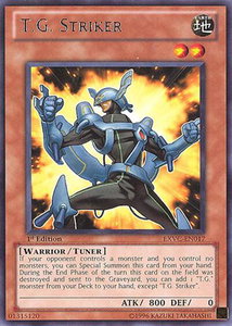 T.G. Striker - Extreme Victory (EXVC) #EXVC-EN017 - Rare YuGiOh Trading Card