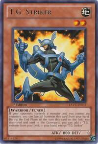 T.G. Striker - Extreme Victory (EXVC) #EXVC-EN017 - Rare YuGiOh Trading Card