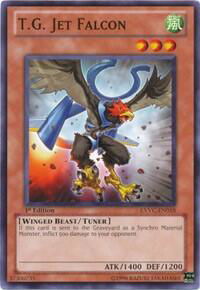 T.G. Jet Falcon - Extreme Victory (EXVC) #EXVC-EN018 - Common / Short Print YuGiOh Trading Card