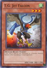 T.G. Jet Falcon - Extreme Victory YuGiOh trading card