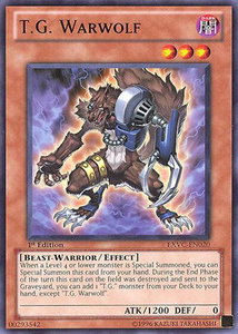 T.G. Warwolf - Extreme Victory (EXVC) #EXVC-EN020 - Common / Short Print YuGiOh Trading Card