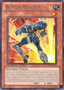 Buster Blaster - Extreme Victory (EXVC) #EXVC-EN022 - Rare YuGiOh Trading Card