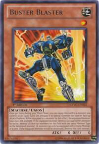 Buster Blaster - Extreme Victory (EXVC) #EXVC-EN022 - Rare YuGiOh Trading Card