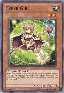 Esper Girl - Extreme Victory (EXVC) #EXVC-EN023 - Common / Short Print YuGiOh Trading Card