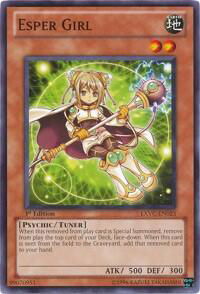 Esper Girl - Extreme Victory (EXVC) #EXVC-EN023 - Common / Short Print YuGiOh Trading Card