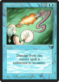 Reverberation - Legends (LEG) #74 - Rare Magic: The Gathering Trading Card
