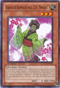 Karakuri Komachi mdl 224 "Ninishi" - Extreme Victory (EXVC) #EXVC-EN030 - Common / Short Print YuGiOh Trading Card