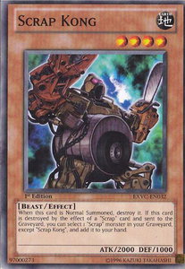Scrap Kong - Extreme Victory (EXVC) #EXVC-EN032 - Common / Short Print YuGiOh Trading Card