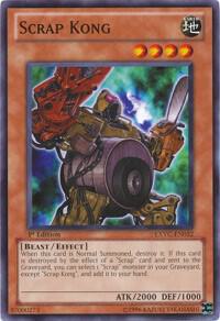 Scrap Kong - Extreme Victory YuGiOh trading card