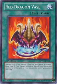 Red Dragon Vase - Extreme Victory YuGiOh trading card