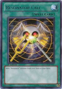 Resonator Call - Extreme Victory YuGiOh trading card