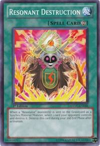 Resonant Destruction - Extreme Victory YuGiOh trading card