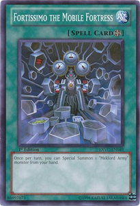 Fortissimo the Mobile Fortress - Extreme Victory (EXVC) #EXVC-EN049 - Common / Short Print YuGiOh Trading Card