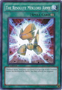 The Resolute Meklord Army - Extreme Victory (EXVC) #EXVC-EN051 - Common / Short Print YuGiOh Trading Card