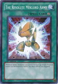 The Resolute Meklord Army - Extreme Victory (EXVC) #EXVC-EN051 - Common / Short Print YuGiOh Trading Card