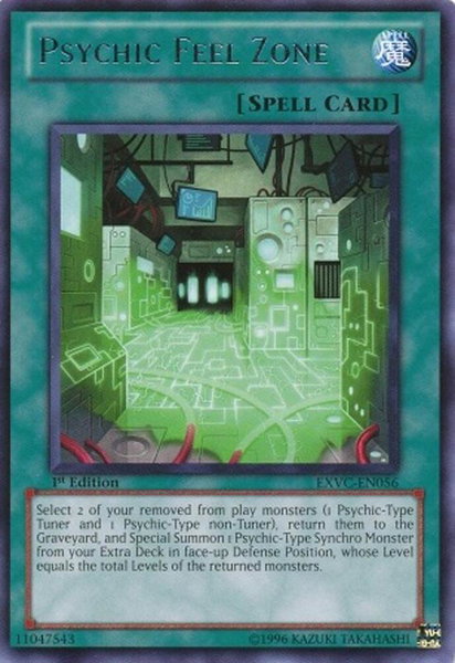 Psychic Feel Zone - Extreme Victory YuGiOh trading card