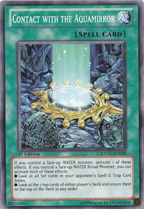 Contact with the Aquamirror - Extreme Victory (EXVC) #EXVC-EN059 - Common / Short Print YuGiOh Trading Card