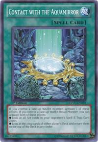 Contact with the Aquamirror - Extreme Victory YuGiOh trading card